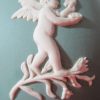 Wedgwood Sage Green Jasperware Cupid Bud Vase - Image 4