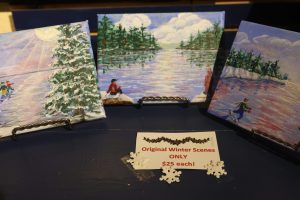 Winter Fun Days ~ original paintings by Valerie Podpollack