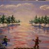 Winter Fun Days ~ original paintings by Valerie Podpollack - Image 3