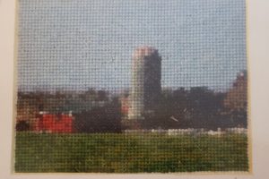 "Silo Vignette" ~ Janet Comeau