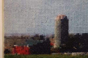 Alternative view of "Silo Vignette" ~ Janet Comeau