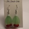 Holiday Earrings  - PEC Beach Glass - Image 3