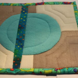 Alternative view of Abstract Quilted Mug Rugs ( Coasters ) ~ Lyne Lusk