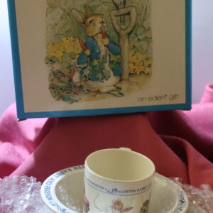 Beatrix Potter PETER RABBIT and Friends Child's 3 Piece Melamine Set NIB