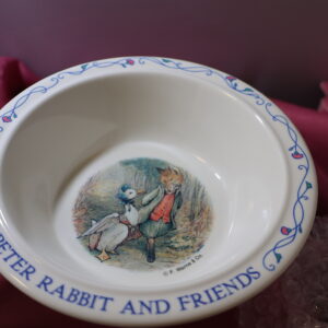 Alternative view of Beatrix Potter PETER RABBIT and Friends Child's 3 Piece Melamine Set NIB