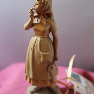 Servant Girl ~ Wood Carving by Anri