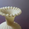 Fenton Satin Custard Swirl Vase - Image 6