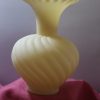 Fenton Satin Custard Swirl Vase - Image 5