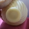 Fenton Satin Custard Swirl Vase - Image 3