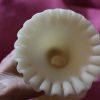 Fenton Satin Custard Swirl Vase - Image 2