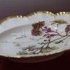 Scalloped Gold Edge Plate - A. Lanternier & Co, Limoge, France - SOLD - Image 2