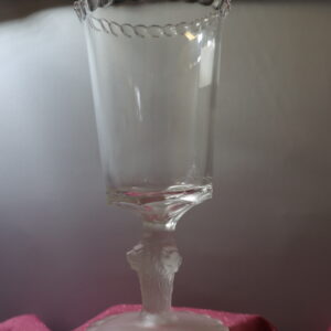 "Lion" Celery Vase by Gillinder & Sons, EAPG