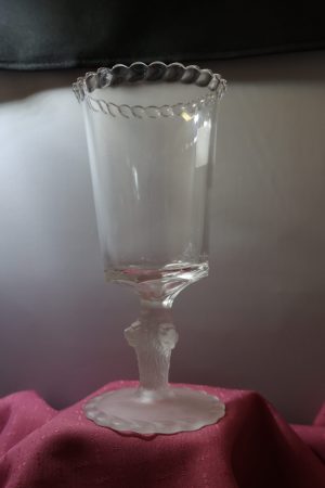 "Lion" Celery Vase by Gillinder & Sons, EAPG