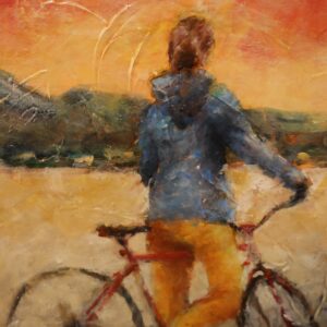 "Bike Ride Into Autumn" ~ Ilona Anderson