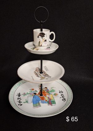 Piatti Matti - Oriental Theme 3 Tiered Platter