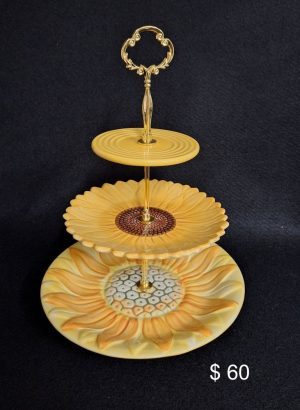 Piatti Matti - Sunflower 3 tiered platter