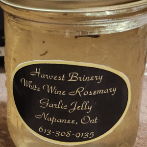 Alternative view of White Wine Jellies (Carmelized Onion or Rosemary ) ~ Harvest Brinery