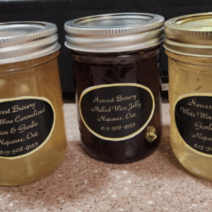 White Wine Jellies (Carmelized Onion or Rosemary ) ~ Harvest Brinery
