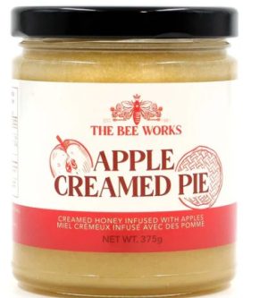 Apple Pie Infused Creamed Honey  ~Beesworks