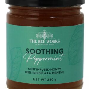 Soothing Peppermint Creamed Honey  ~ Beesworks