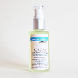 Peppermint Massage Oil - PEC Lavender Farm