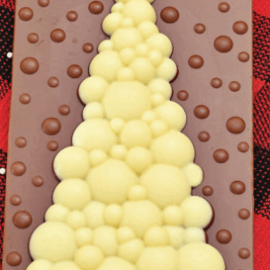 Christmas Tree Milk & White Chocolate Bar
