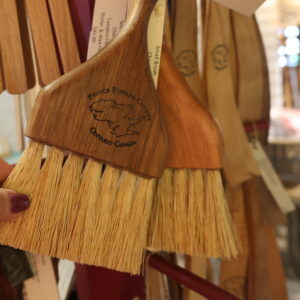 Alternative view of Prince Edward County Small Wooden Brush - Marcel Corbeil