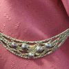 Half Moon Sterling Necklace with pearl embellishments ~ Lost Apostole - Image 7