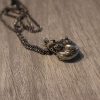 White Bronze Anatomical Heart Pendant with chain ~ Lost Apostle Jewelry - Image 10