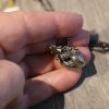 White Bronze Anatomical Heart Pendant with chain ~ Lost Apostle Jewelry - Image 6