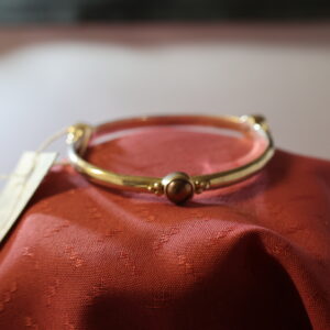 Alternative view of Pearl Silver Plate Pearl Bangle ~ Lost Apostle