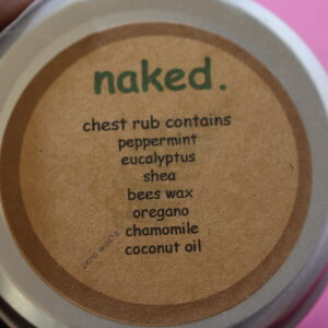 Alternative view of Chest Rub ~ Naked