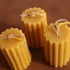 Fluted Columns Beeswax Candles - Image 4