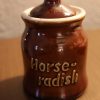 Horseradish Pot/Crock ~ Hall Pottery