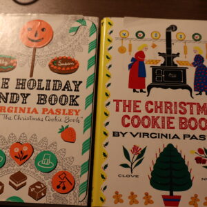 The Christmas Cookie Book & The Holiday Candy Book ~  2 books by Virginia Pasley 1st editions 1949