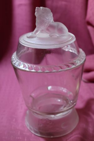 "Lion" Liddle Compot by Gillinder & Sons, EAPG