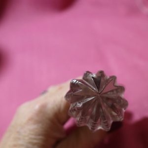 Alternative view of Cut Crystal Lemon Reamer - Barware