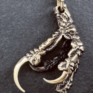 Bird / Crow Claw Bronze Necklace ~ Lost Apostle