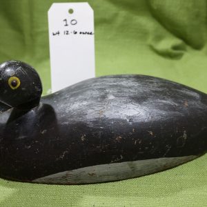 Black Duck Decoy #10 -Signed by Norm H MacDonald - Prince Edward County