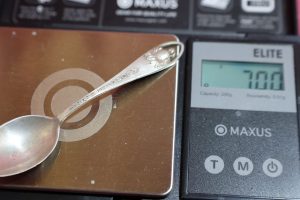 Alternative view of Sterling Spoon ~ Aloha from Hawaii Souvenir