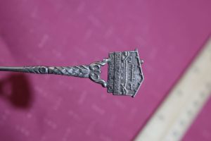 Alternative view of Sterling Spoon ~ Switzerland Souvenir made in Germany