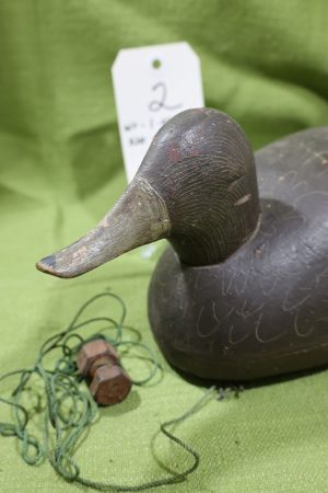 Alternative view of Black Duck Decoy #2 - Prince Edward County