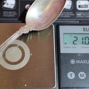 Alternative view of Sterling Spoon Chantilly by Gorham Silver