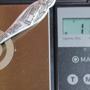 Alternative view of Sterling Spoon ~ San Francisco Souvenir