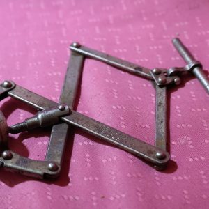 Corkscrew French Perfect Brevete S.G.D.G. Extendable Concertina early 1900s