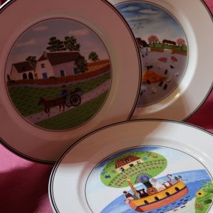 Alternative view of Design Naif - set 4 Villeroy & Boch Salad/Dessert Plates