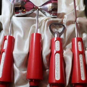 Shields Fifth Avenue Dial-a-Drink Bar Barware Tools Set - original box