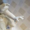 Unter Weiss Bach Dresden Lace Girl & Boy Figurine, Germany - Image 3