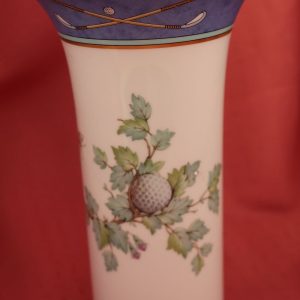 "Birdie" Porcelain Golf Themed Vase by AK Kaiser, Germany