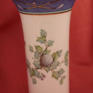 "Birdie" Porcelain Golf Themed Vase by AK Kaiser, Germany